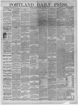 Portland Daily Press: November 01,1883