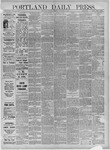 Portland Daily Press: November 03,1883