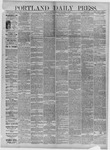 Portland Daily Press: November 05,1883