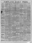 Portland Daily Press: November 06,1883