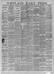 Portland Daily Press: November 07,1883