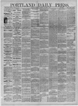 Portland Daily Press: November 08,1883
