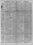 Portland Daily Press: November 10,1883