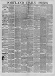 Portland Daily Press: November 12,1883