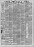 Portland Daily Press: November 13,1883