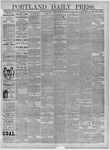 Portland Daily Press: November 20,1883