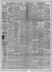 Portland Daily Press: November 21,1883