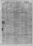 Portland Daily Press: November 24,1883
