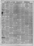 Portland Daily Press: November 28,1883