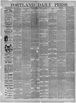 Portland Daily Press: November 29,1883
