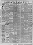 Portland Daily Press: December 04,1883