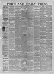 Portland Daily Press: December 06,1883