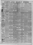Portland Daily Press: December 07,1883