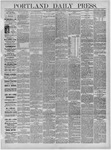 Portland Daily Press: December 08,1883