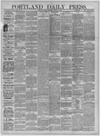 Portland Daily Press: December 14,1883