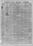Portland Daily Press: December 15,1883