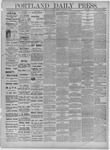 Portland Daily Press: December 22,1883