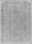 Portland Daily Press: December 24,1883