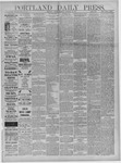 Portland Daily Press: December 25,1883
