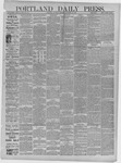 Portland Daily Press: December 29,1883