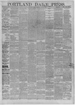 Portland Daily Press: January 01,1884