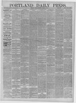 Portland Daily Press: January 04,1884