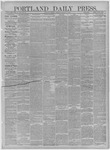 Portland Daily Press: January 07,1884