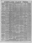 Portland Daily Press: January 09,1884