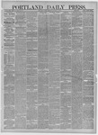 Portland Daily Press: January 11,1884
