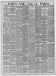 Portland Daily Press: January 23,1884