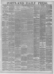 Portland Daily Press: January 25,1884