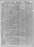 Portland Daily Press: January 29,1884