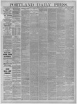 Portland Daily Press: February 05,1884