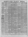 Portland Daily Press: February 12,1884