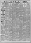 Portland Daily Press: February 13,1884