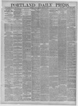 Portland Daily Press: February 15,1884