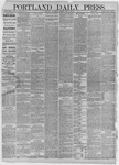 Portland Daily Press: March 06,1884