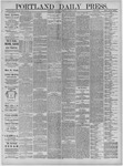 Portland Daily Press: March 08,1884