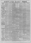 Portland Daily Press: March 17,1884