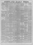 Portland Daily Press: March 19,1884