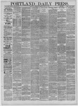 Portland Daily Press: March 26,1884