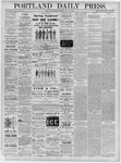 Portland Daily Press: October 02,1884