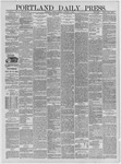 Portland Daily Press: October 03,1884