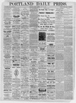 Portland Daily Press: October 06,1884