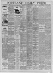 Portland Daily Press: October 13,1884