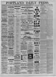 Portland Daily Press: November 05,1884