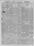 Portland Daily Press: November 14,1884