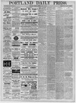 Portland Daily Press: November 27,1884