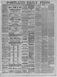Portland Daily Press: December 03,1884