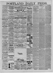 Portland Daily Press: December 08,1884